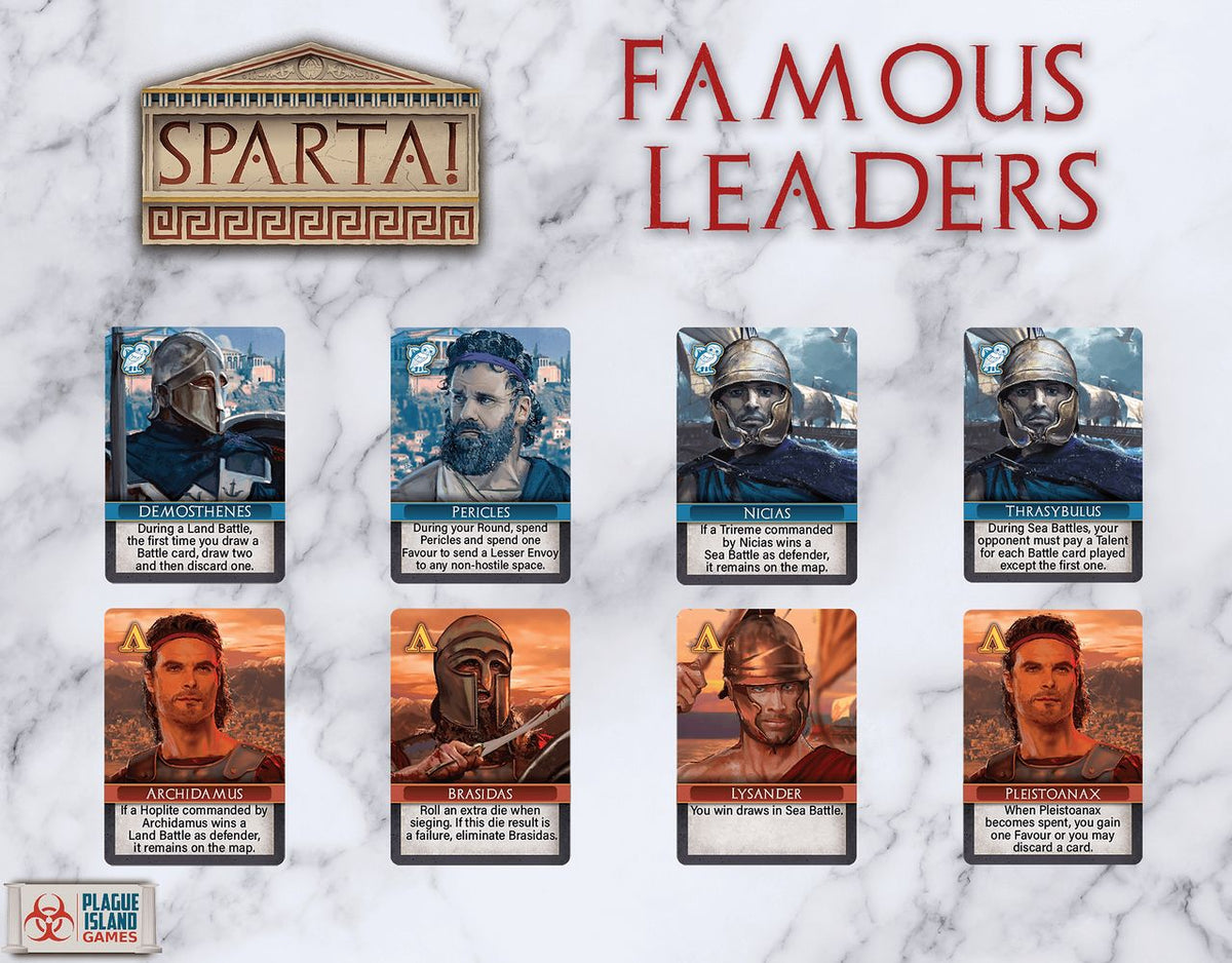 Brettspiel Sparta. Deluxe Edition (Englische Version)
