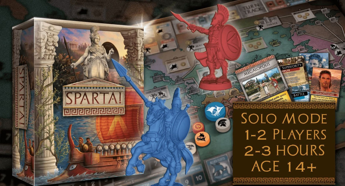 Brettspiel Sparta. Deluxe Edition (Englische Version)