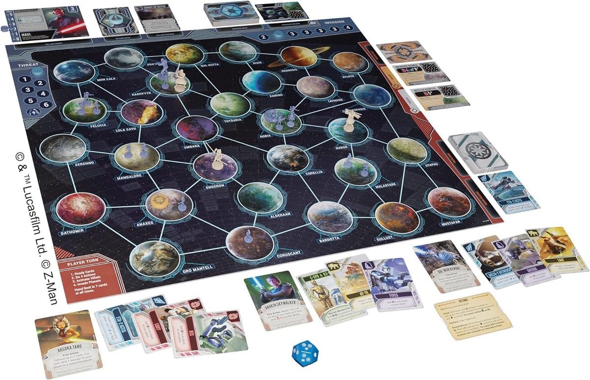 Brettspiel Star Wars. The Clone Wars (Deutsche Version)