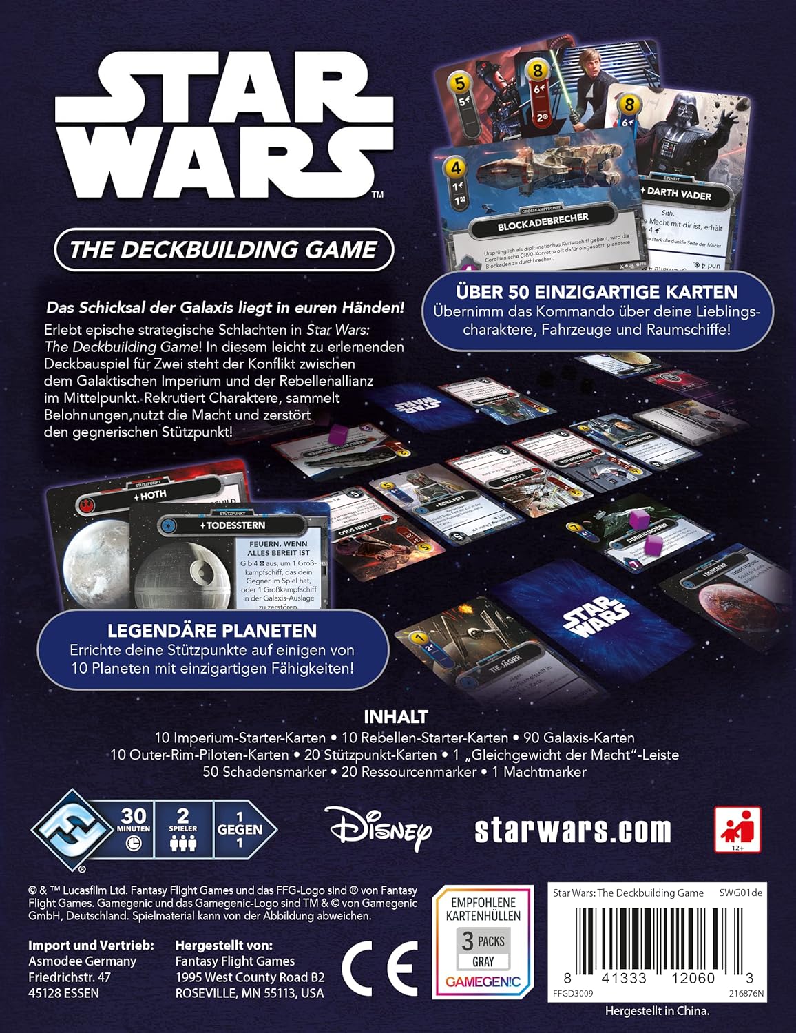 Brettspiel Star Wars. The Deckbuilding Game (Deutsche Version)