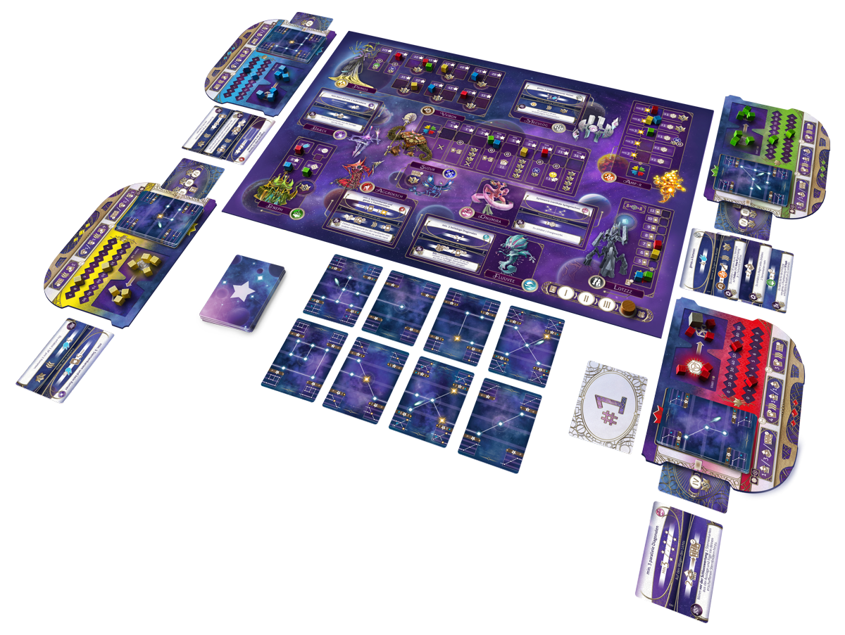 Brettspiel Stars of Ilumeïa (Deutsche Version)