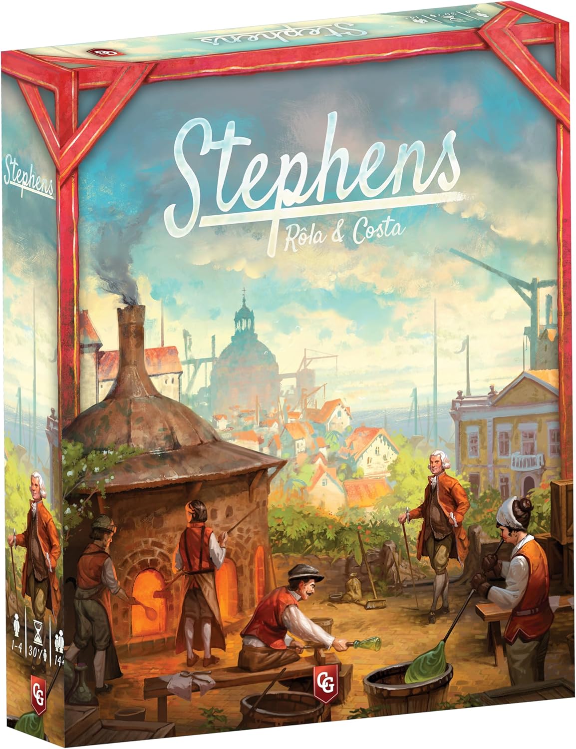 Board Game Stephens (English Version + German Game Instructions)