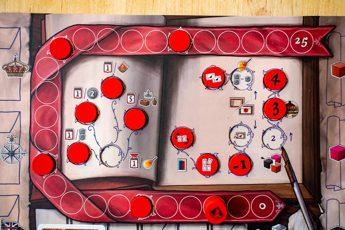 Board Game Stephens (English Version + German Game Instructions)