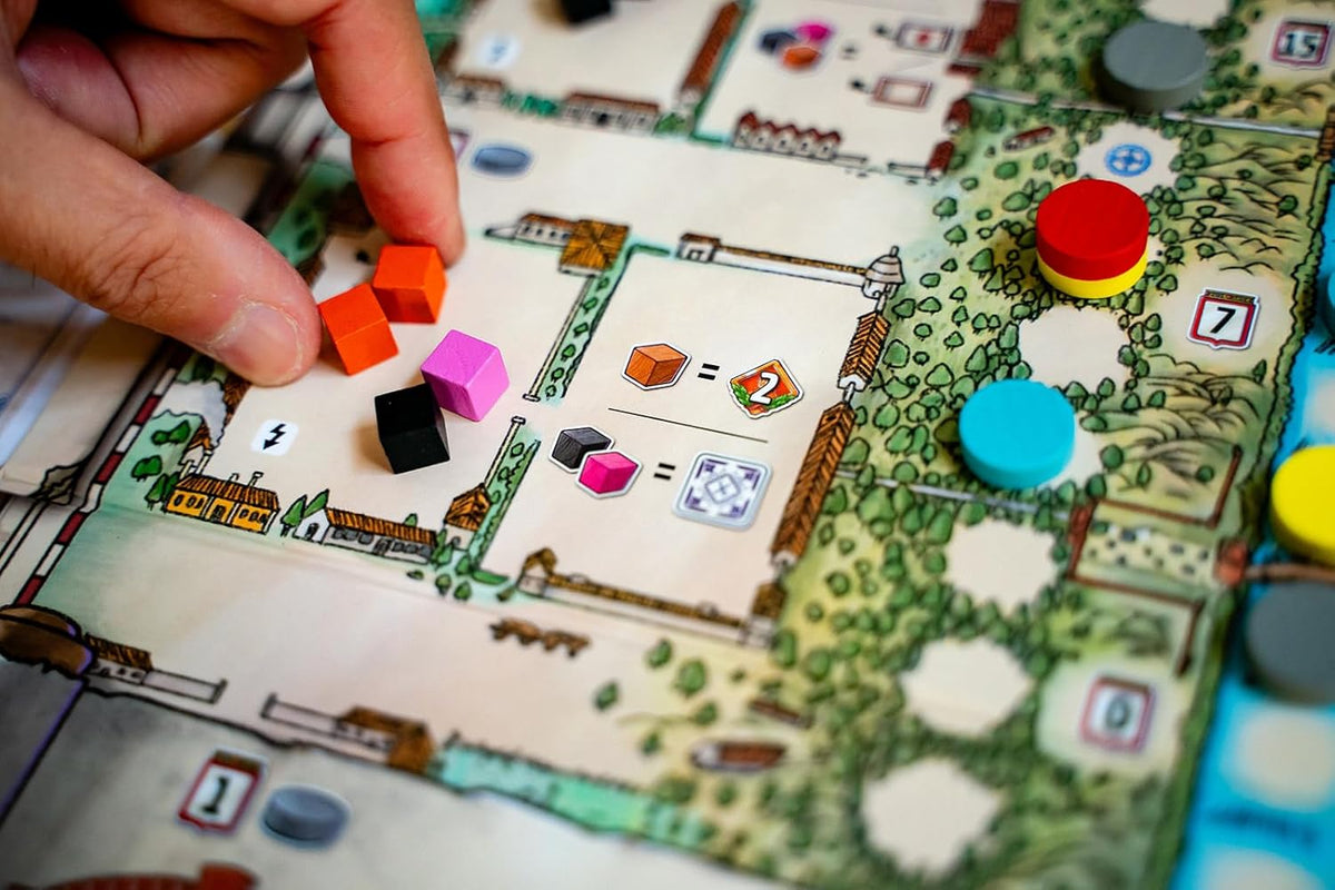 Board Game Stephens (English Version + German Game Instructions)