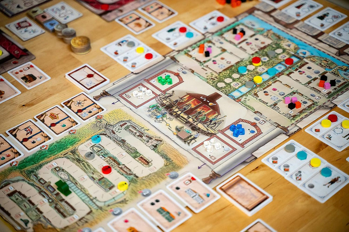 Board Game Stephens (English Version + German Game Instructions)