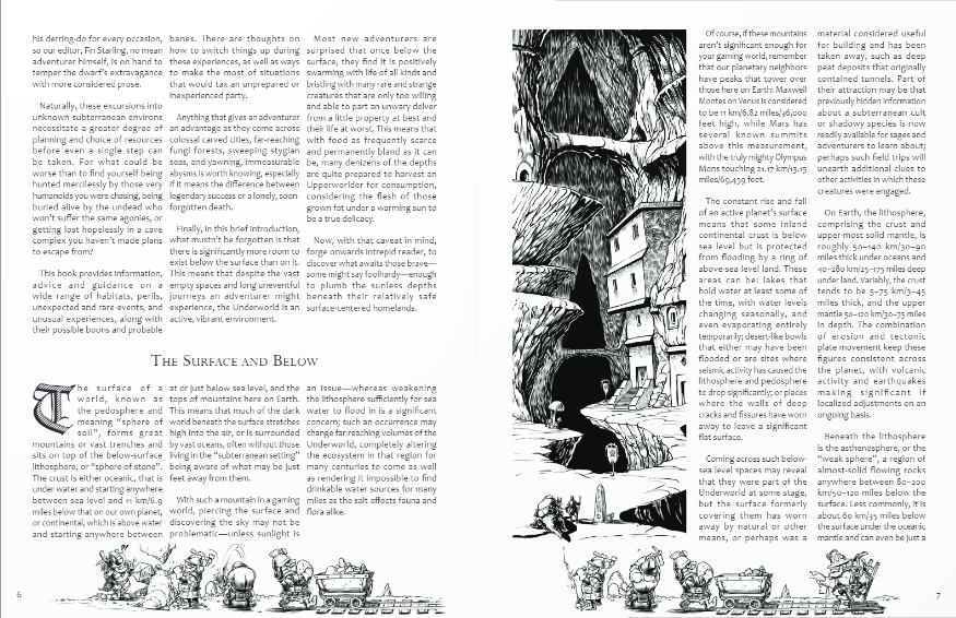Survivalists. Guide to Spelunking. 5E (Englische Version)