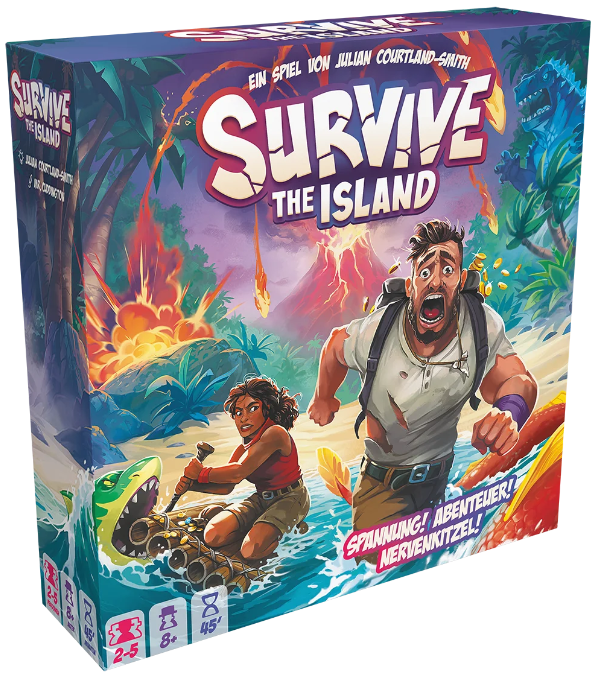 Board Game Survive the Island (German Version)