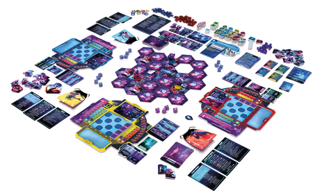 Board Game Tamashii: The Chronicle of Ascend. Deluxe Box including Stretch Goals and Edgrunner Miniatures (German Version)