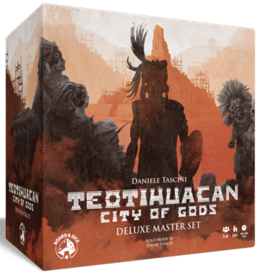 Board Game Teotihuacan City of Gods. Deluxe Master Set (English Version)