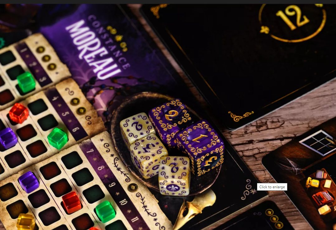 Board game The Dark Quarter (English Version)