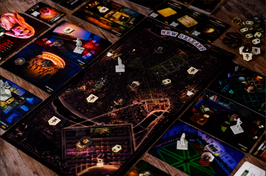 Board game The Dark Quarter (English Version)