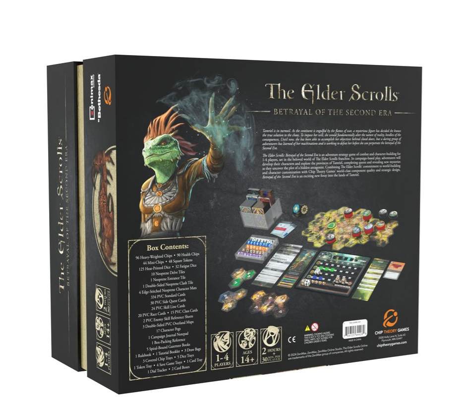 Board Game The Elder Scrolls. Betrayal of the Second Era. Base Game (English Version)