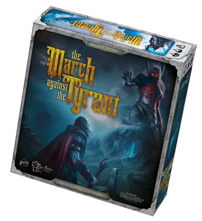Brettspiel The March against the Tyrant. Rhapsody of Fire (DE/EN/ES/FR/IT) (Deutsche Version)
