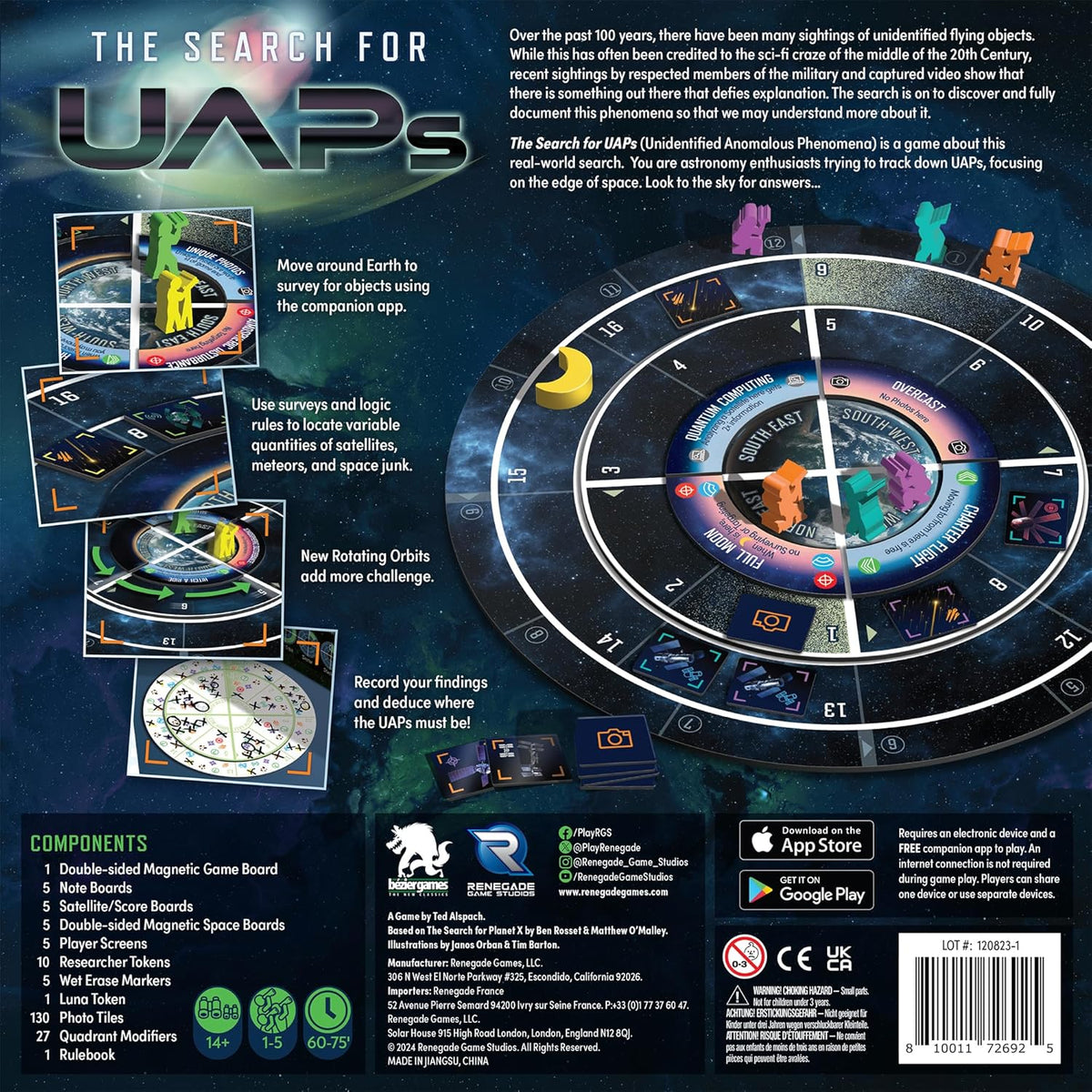Board Game The Search for UAPs (English Version)