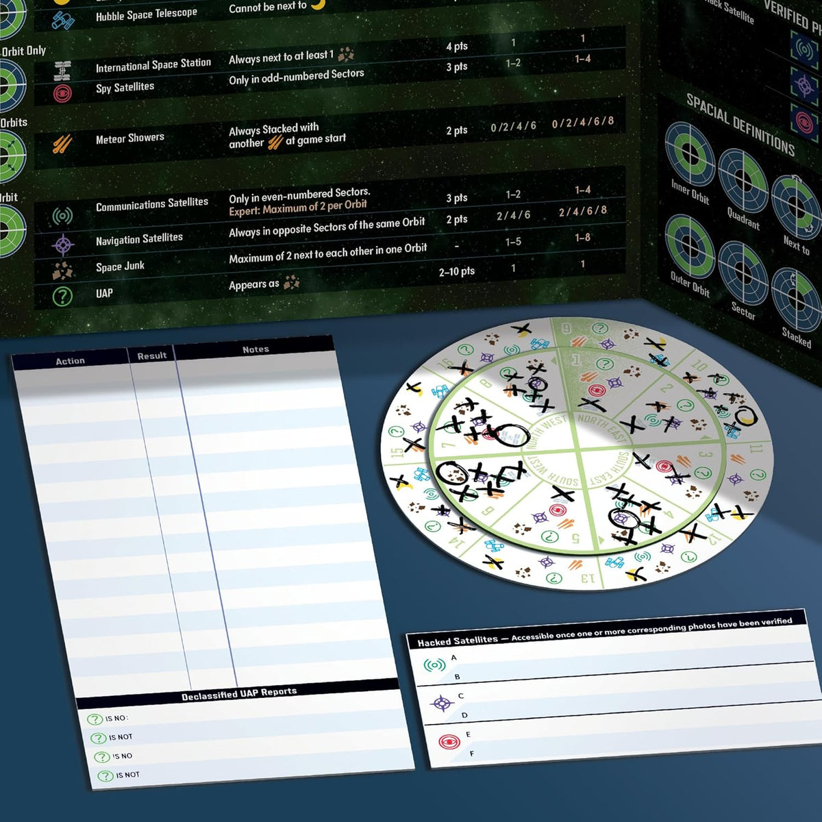 Board Game The Search for UAPs (English Version)