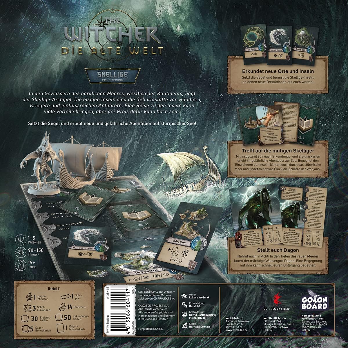 Erweiterung The Witcher. Die Alte Welt. Skellige (Deutsche Version)