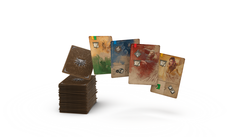 Brettspiel The Witcher. Path of Destiny. Deluxe Edition (Englische Version)