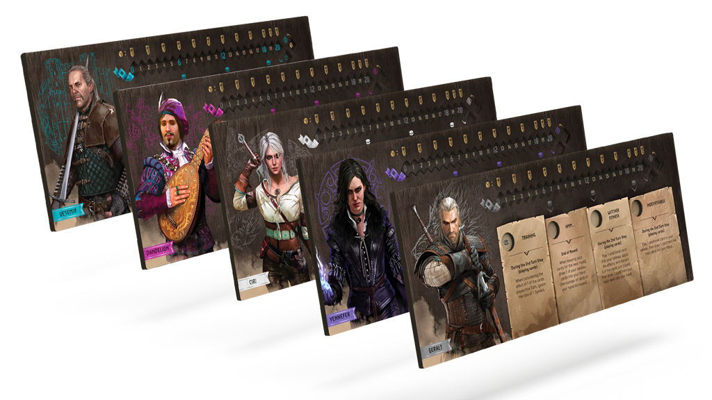Brettspiel The Witcher. Path of Destiny. Deluxe Edition (Englische Version)