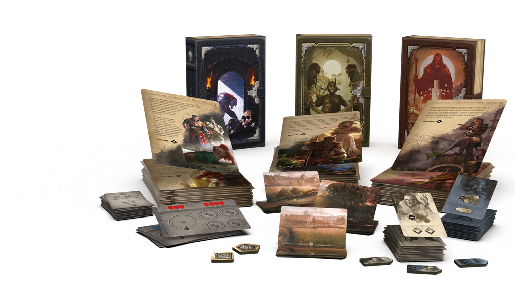 Brettspiel The Witcher. Path of Destiny. Deluxe Edition (Englische Version)