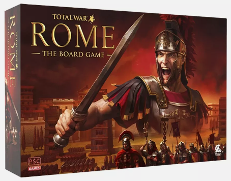 Brettspiele Total War Rome. The Boardgame + Erweiterung Total War Rome. Battle Play (Englische Versionen)