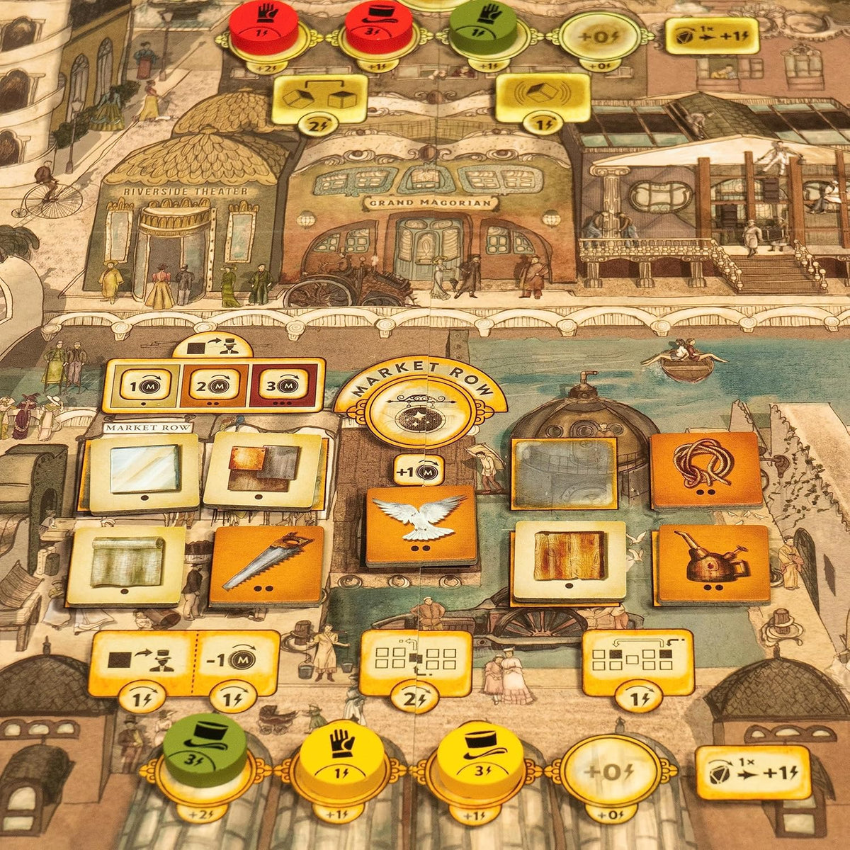 Brettspiel Trickerion. Legends of Illusion (Englische Version)