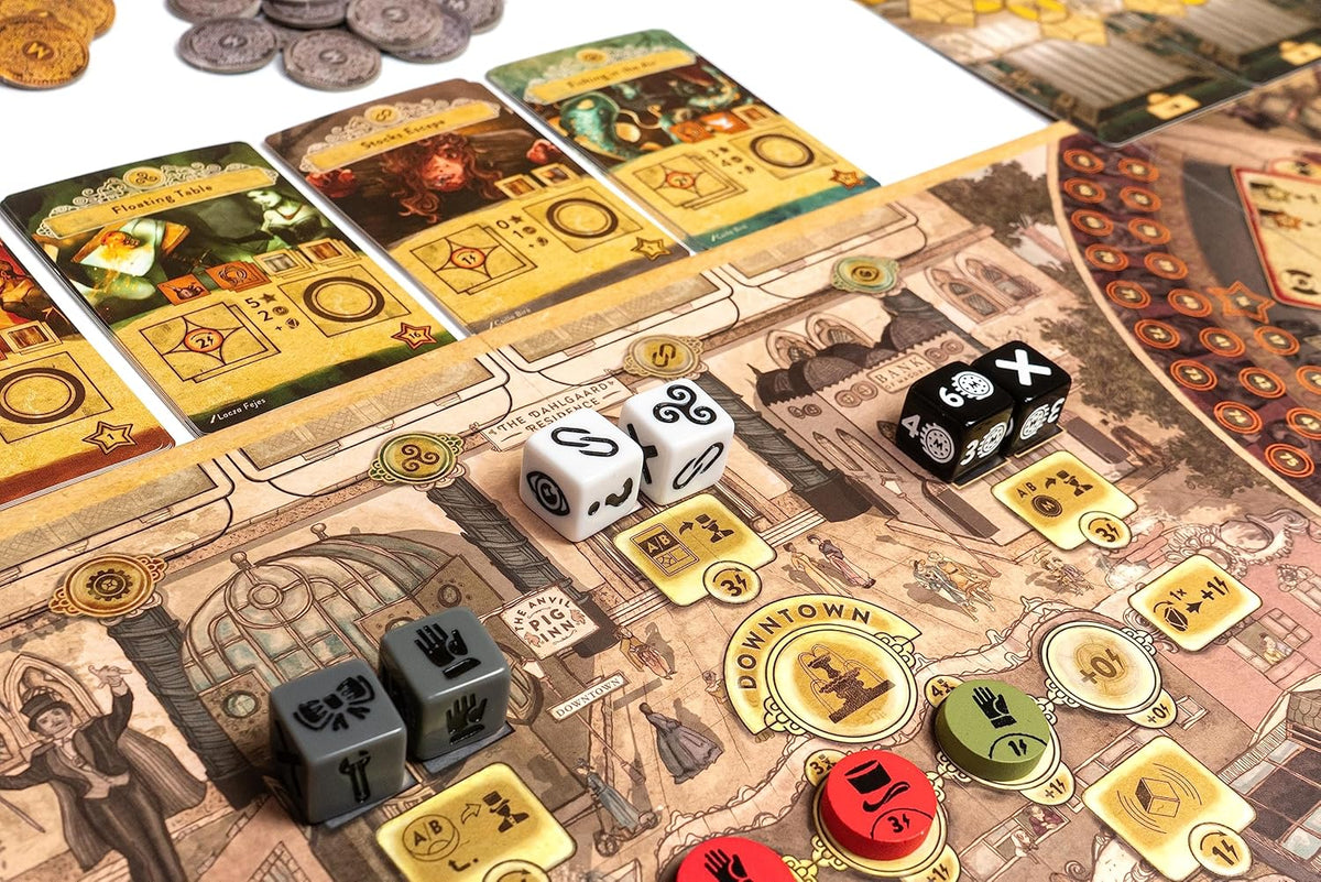 Brettspiel Trickerion. Legends of Illusion (Englische Version)