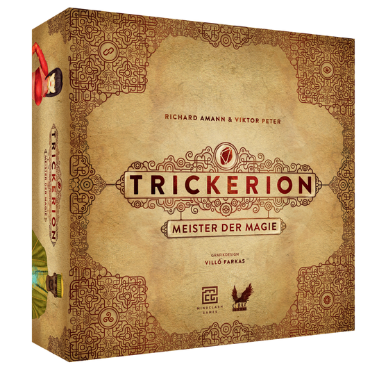 Jeu de société Trickerion. Maîtres de la Magie (Version allemande)