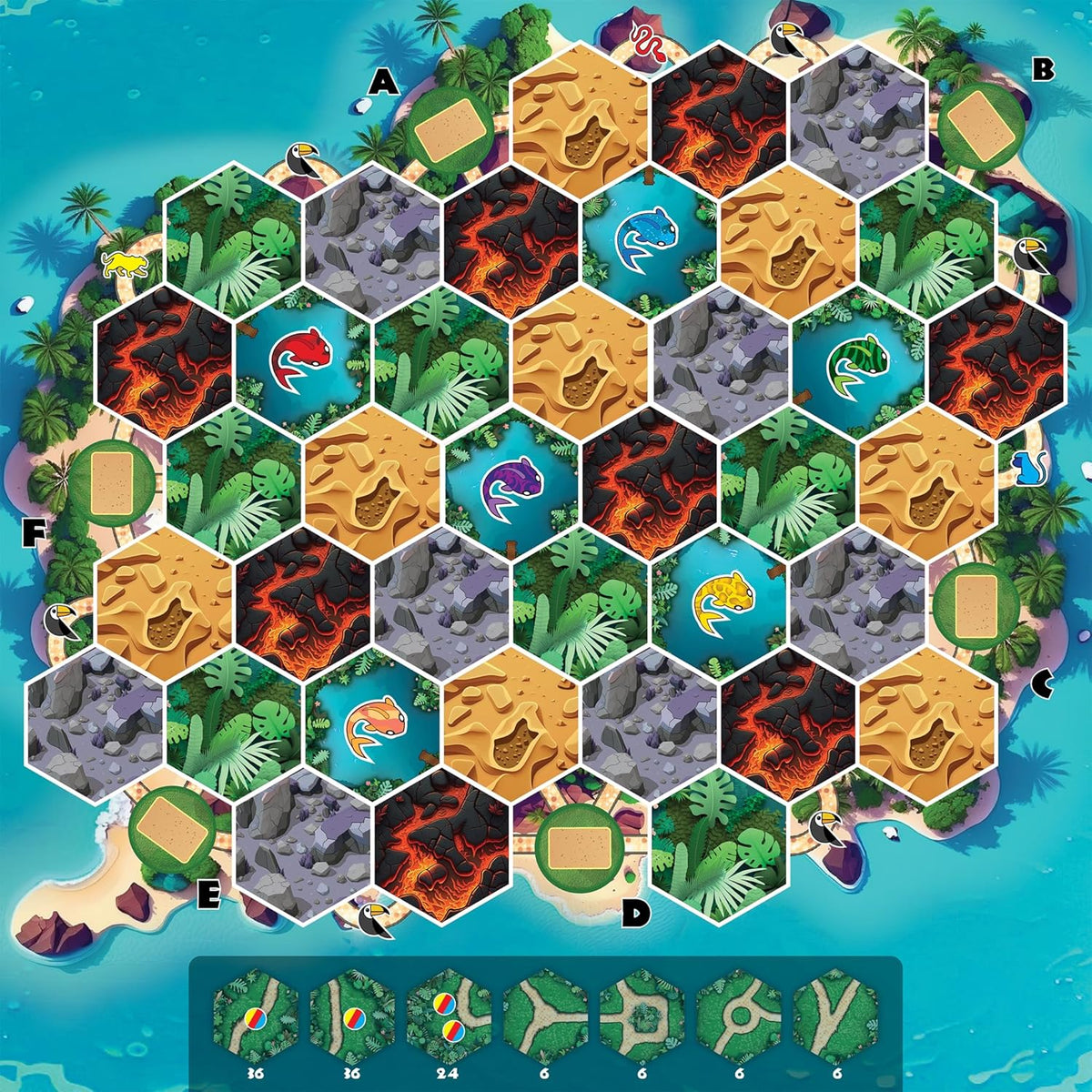 Brettspiel Tucana Builders (Englische Version)
