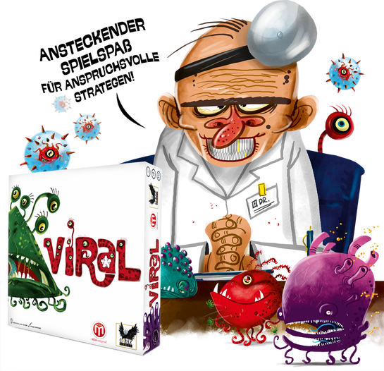 Brettspiel Viral (Deutsche Version)