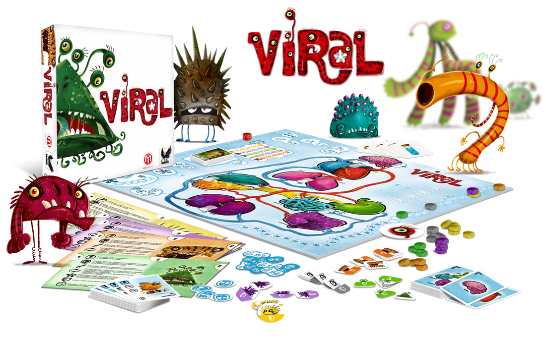Brettspiel Viral (Deutsche Version)