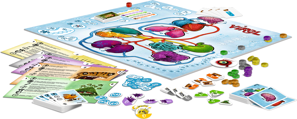 Brettspiel Viral (Deutsche Version)