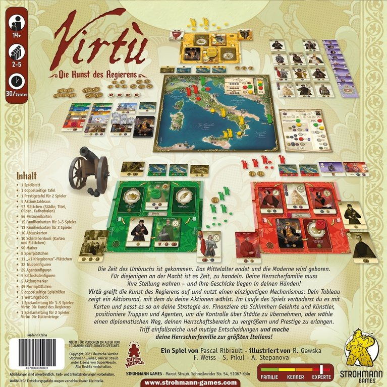 Board Game Virtu (German Version) (Copy)