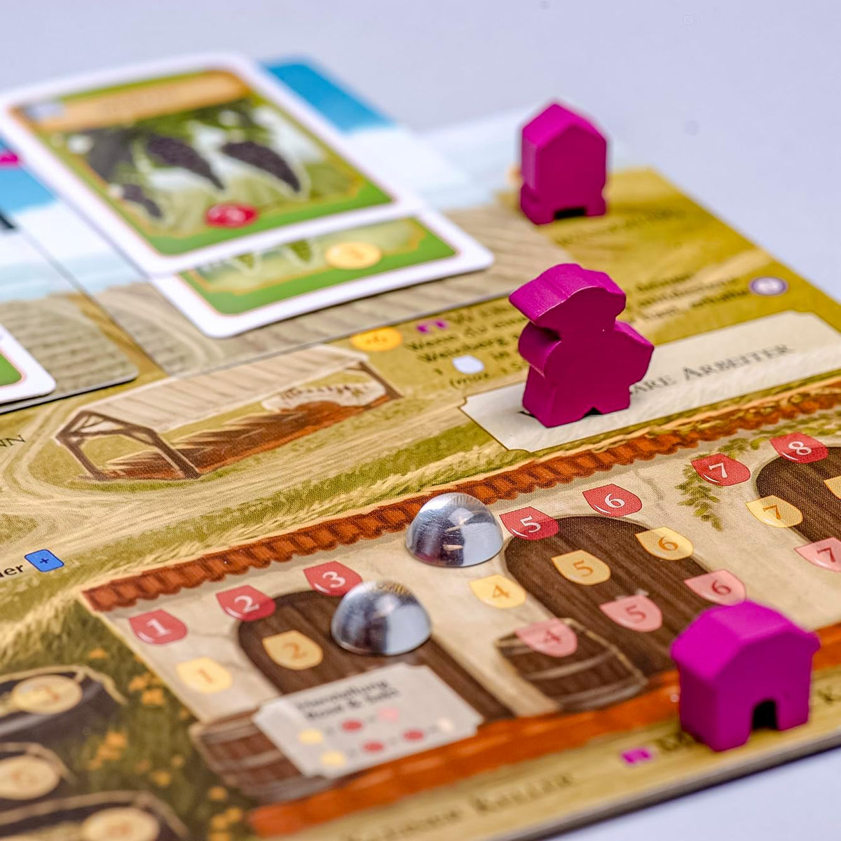 Brettspiel Viticulture. Essential Edition (Deutsche Version)