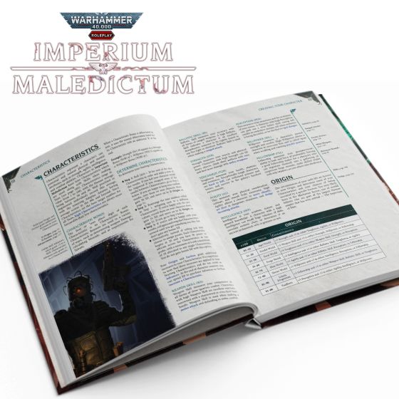 Warhammer 40K RPG. Imperium Maledictum. Core Rulebook (Hardcover)