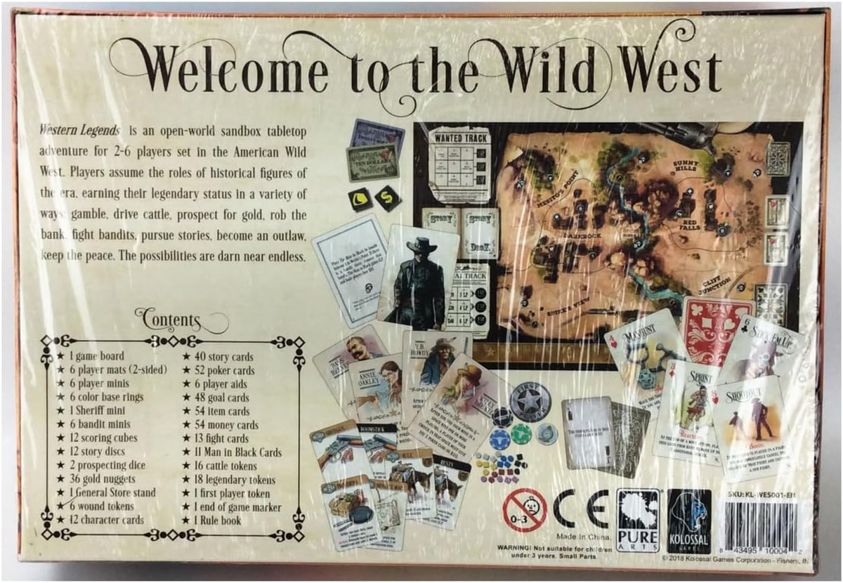 Board Game Western Legends (English Version)