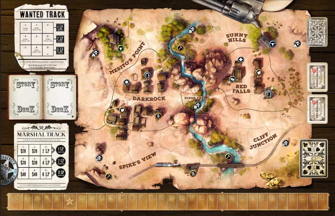 Board Game Western Legends (English Version)