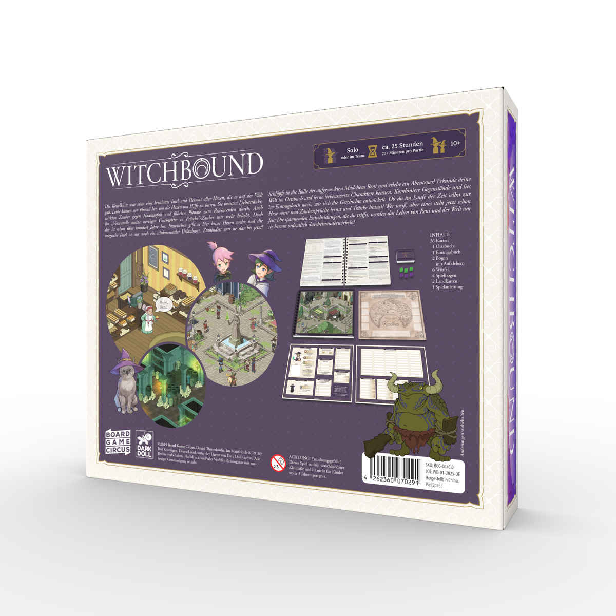 Brettspiel Witchbound (Deutsche Version)