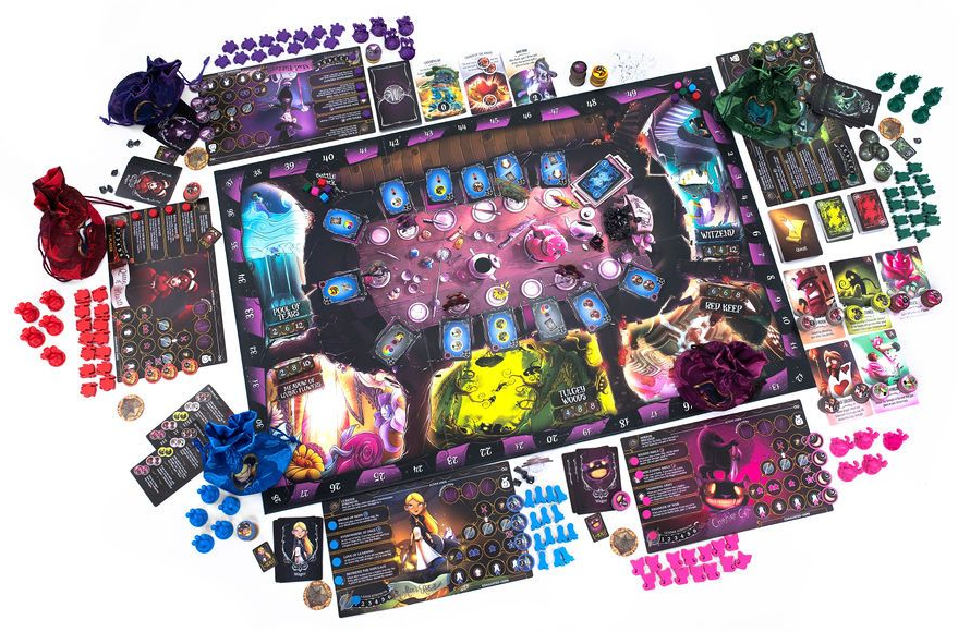 Board Game Wonderland's War. Deluxe Edition (English Version)