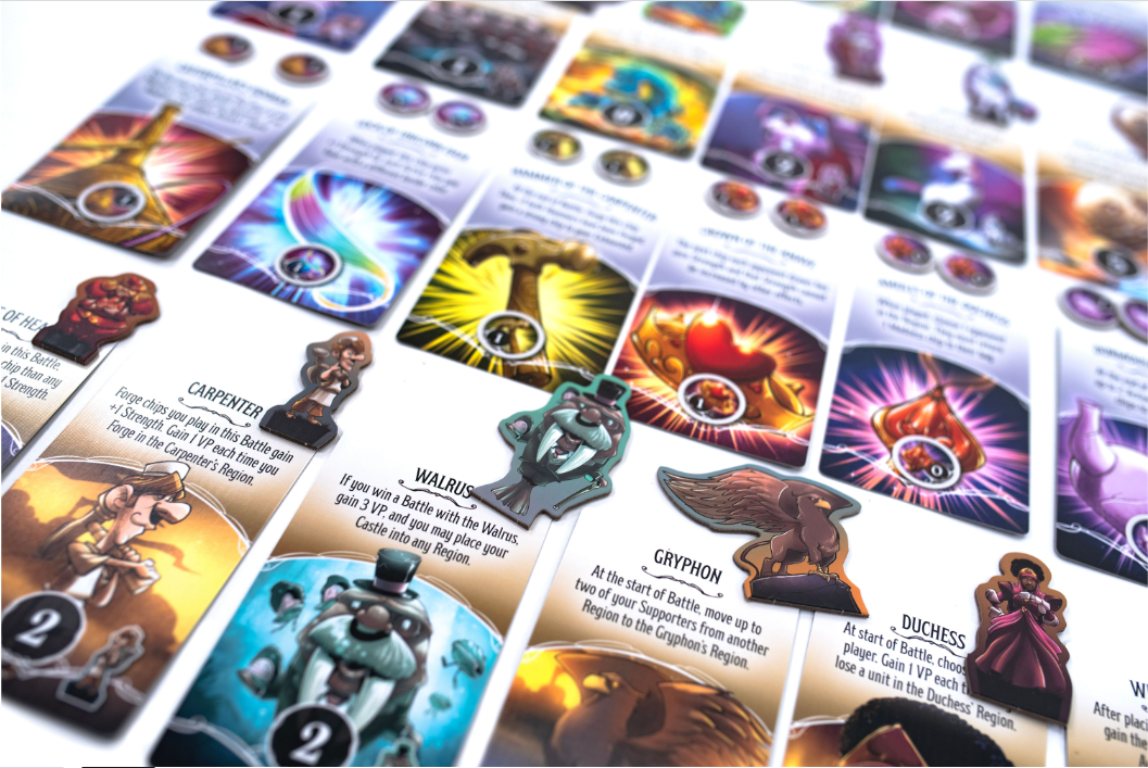 Board Game Wonderland's War. Deluxe Edition (English Version)