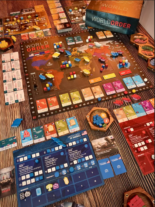 Brettspiel World Order (Englische Version)