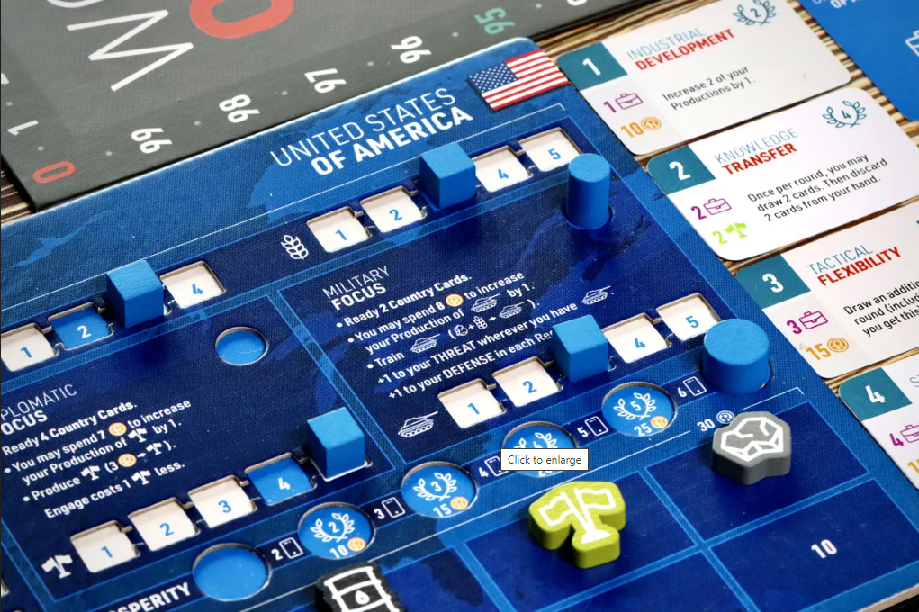 Brettspiel World Order (Englische Version)