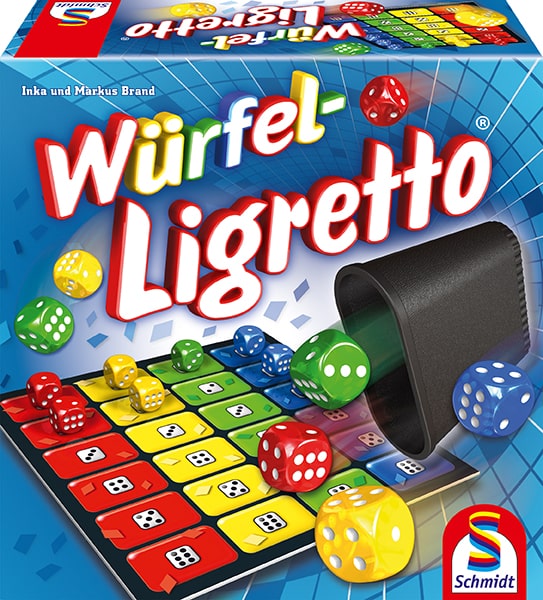 Board Game Würfel–Ligretto (German Version)