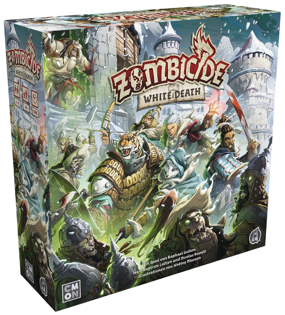 Board Game Zombicide. White Death (German Version)