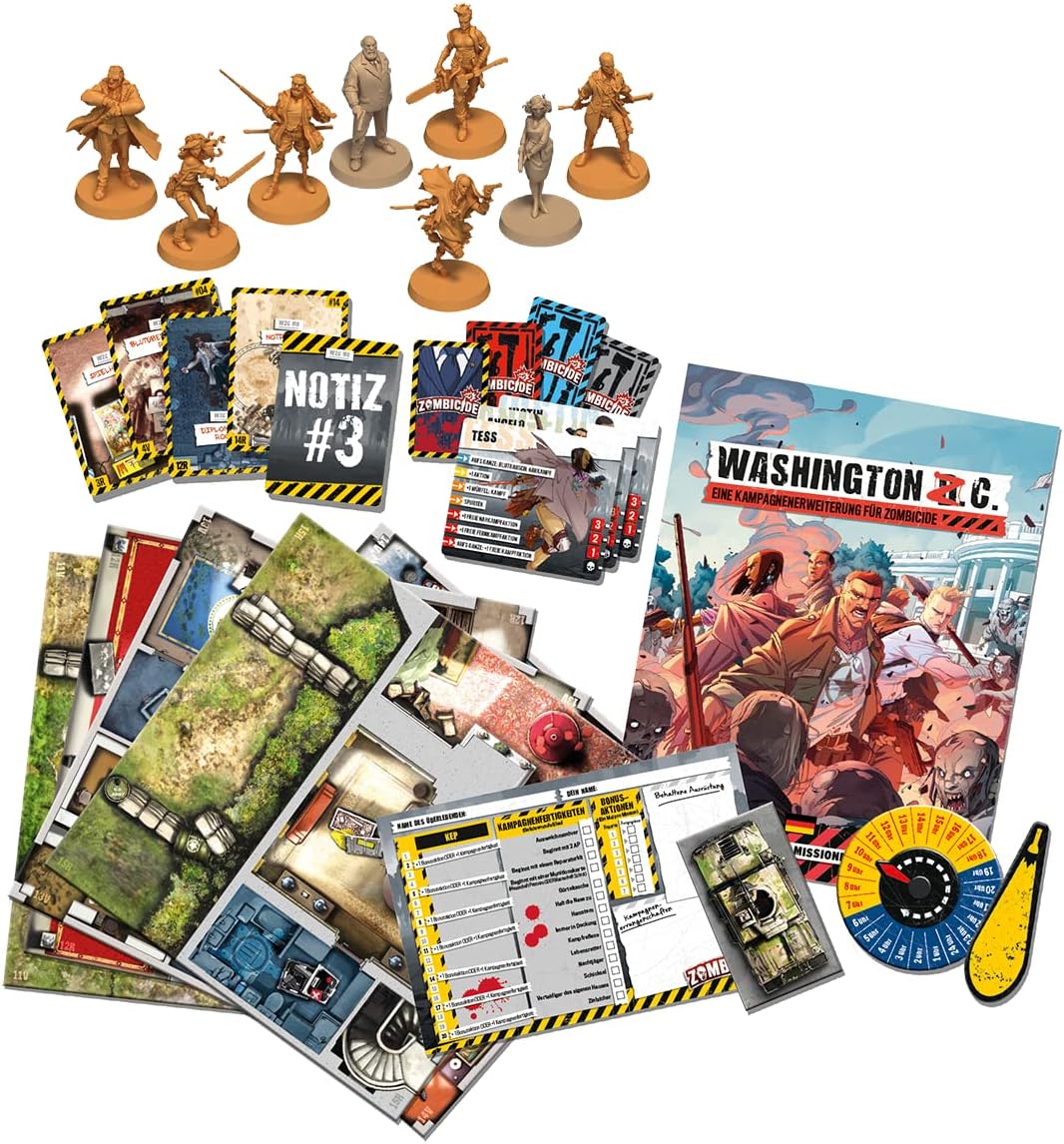 Erweiterung Zombicide 2. Edition. Washington Z.C. (Deutsche Version)