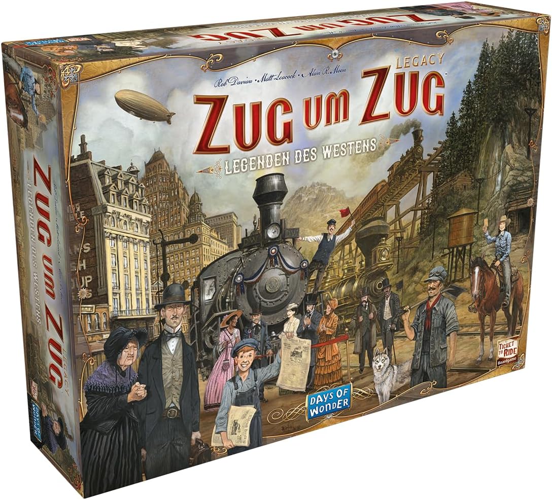 Ticket to Ride Legacy: Legends of the West (German Version)