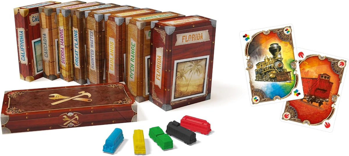 Ticket to Ride Legacy: Legends of the West (German Version)