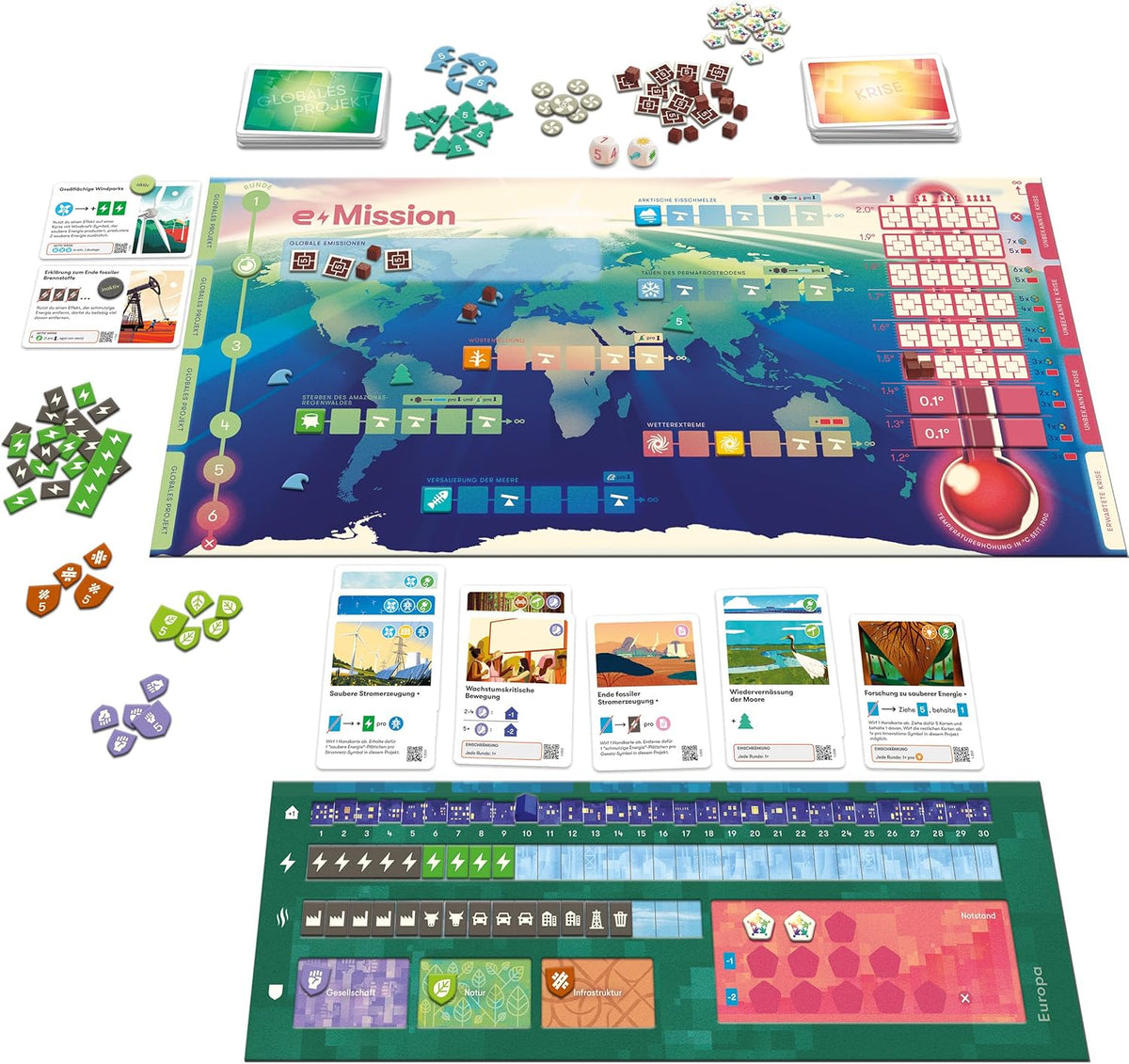 Brettspiel e-Mission (Deutsche Version)